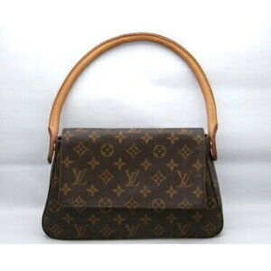 Louis Vuitton Monogram Looping Shoulder Bag Brown